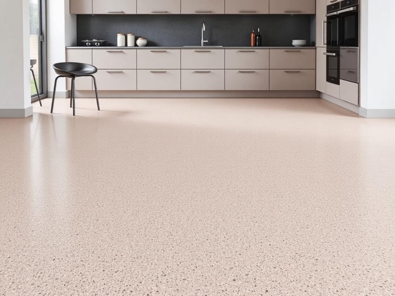 Quartz epoxy flooring finish